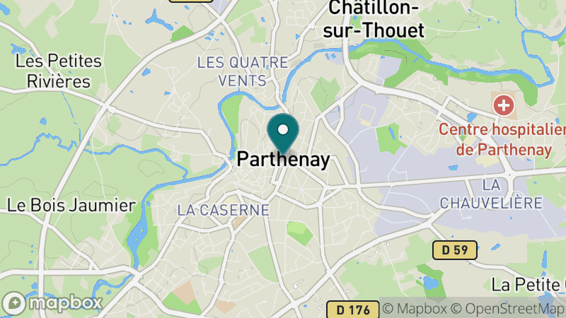 Carte - Parthenay