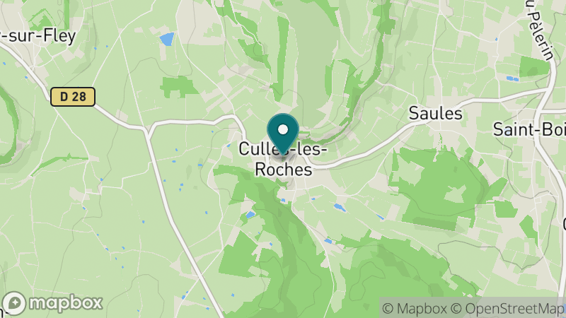 Carte - Culles Les Roches