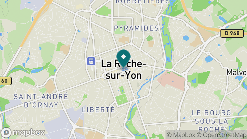 Carte - La Roche Sur Yon