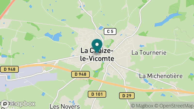 Carte - La Chaize Le Vicomte