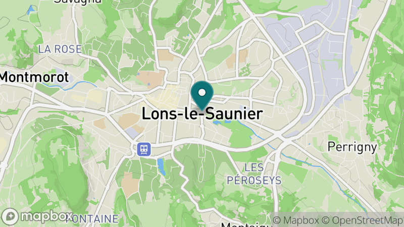 Carte - Lons Le Saunier