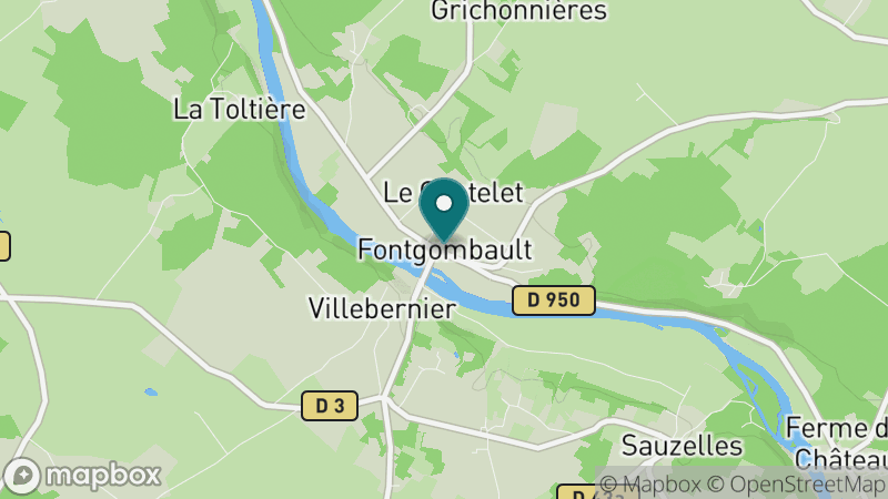 Carte - Fontgombault