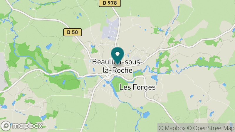 Carte - Beaulieu Sous La Roche