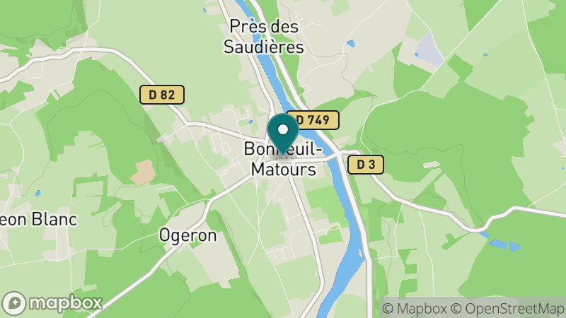 Carte - Bonneuil Matours