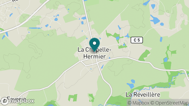 Carte - La Chapelle Hermier