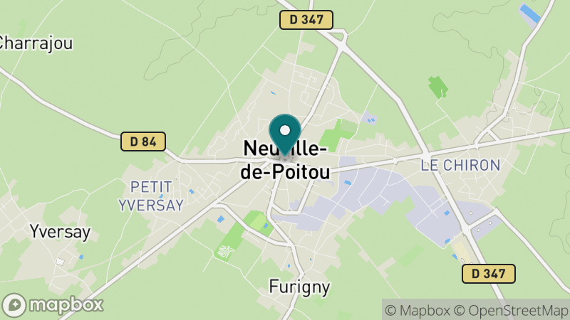 Carte - Neuville De Poitou