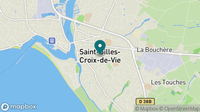 Carte - Saint Gilles Croix De Vie