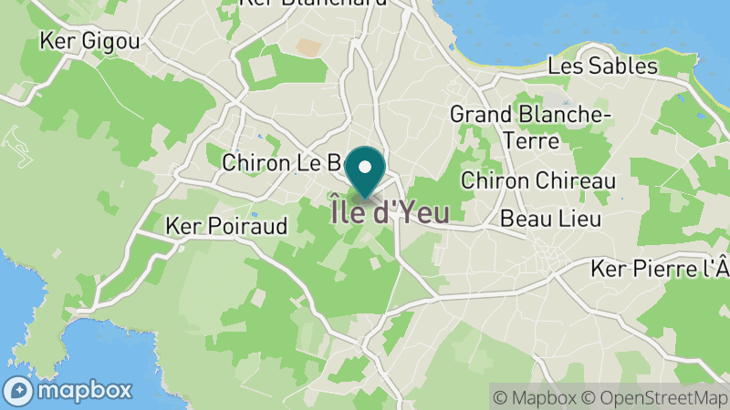 Carte - L'ile D’yeu