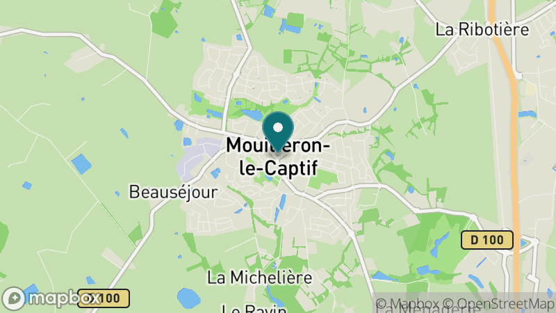 Carte - Mouilleron Le Captif