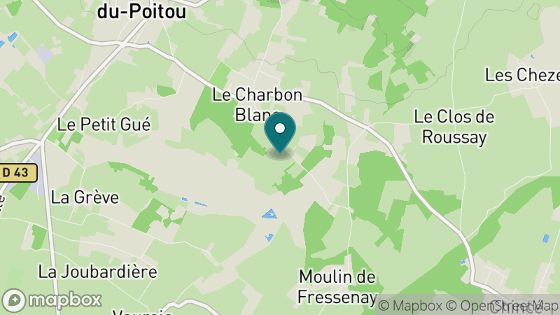 Carte - Vendeuvre Du Poitou