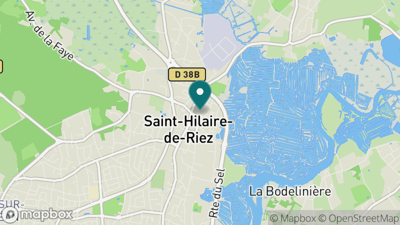 Carte - Saint-Hilaire-de-Riez
