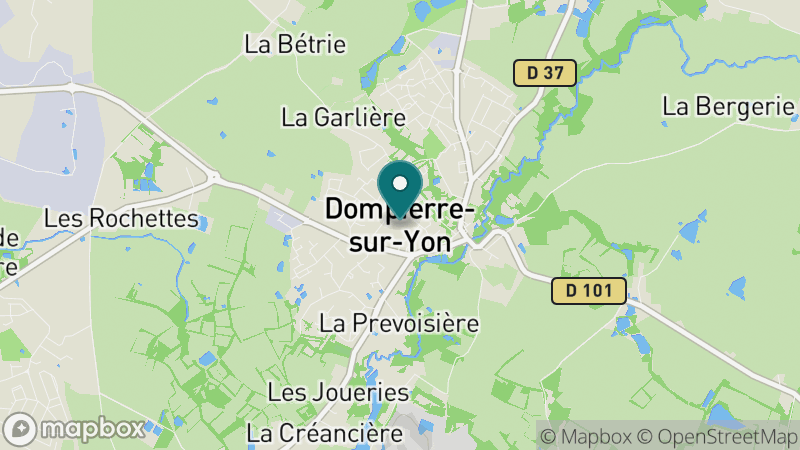Carte - Dompierre Sur Yon