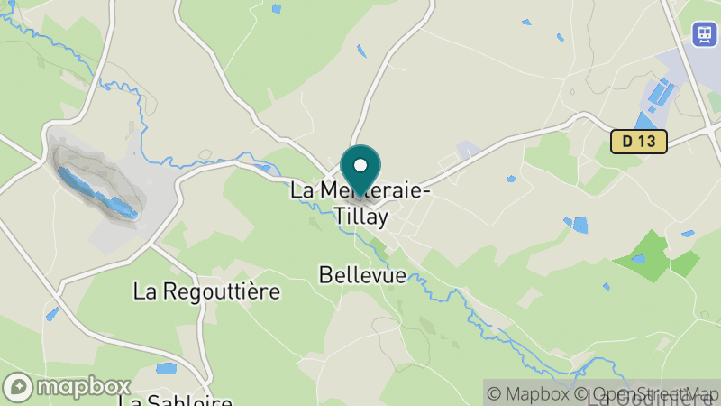 Carte - La Meilleraie-Tillay