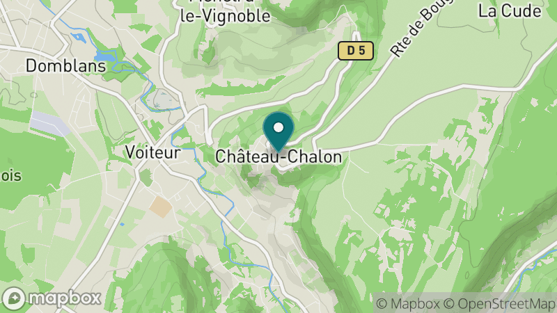 Carte - Chateau Chalon