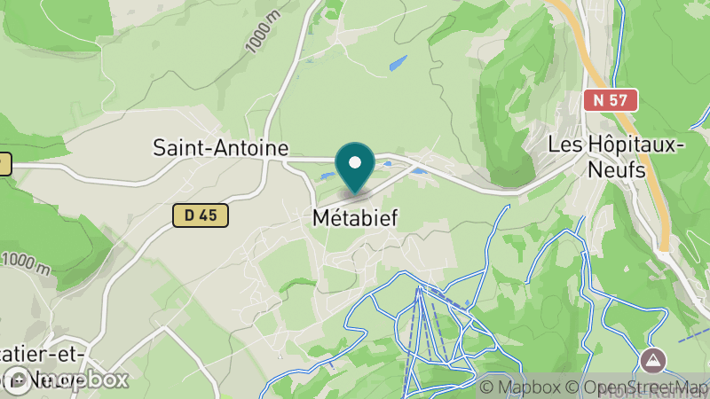 Carte - Métabief