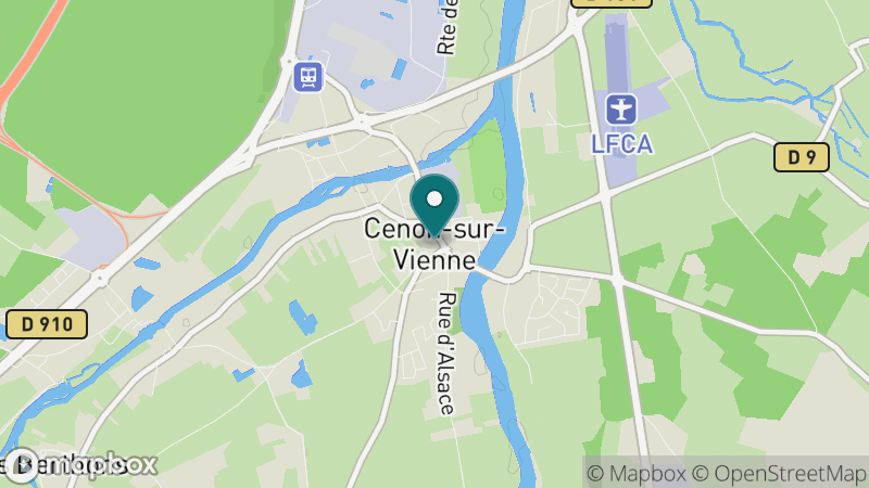 Carte - Cenon Sur Vienne