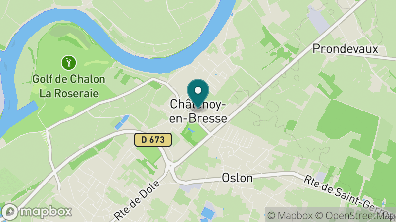 Carte - Chatenoy En Bresse