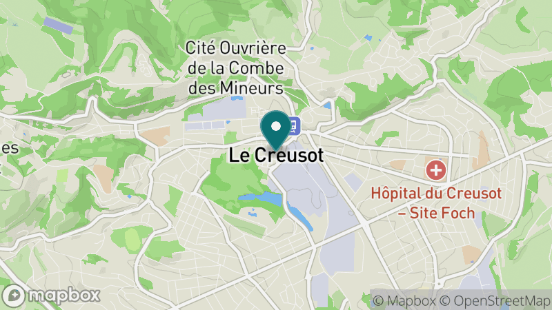 Carte - Le Creusot