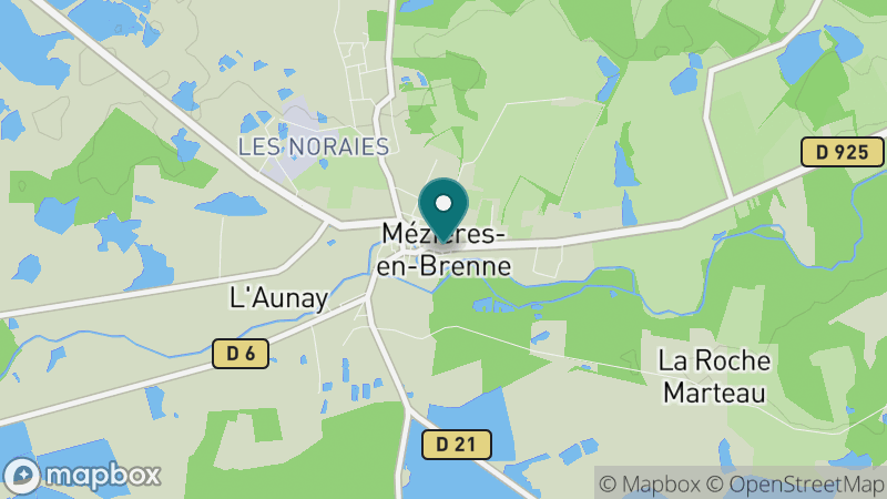 Carte - Mezieres En Brenne