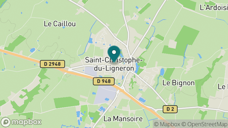 Carte - Saint Christophe Du Ligneron