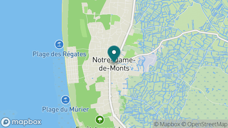 Carte - Notre Dame De Monts