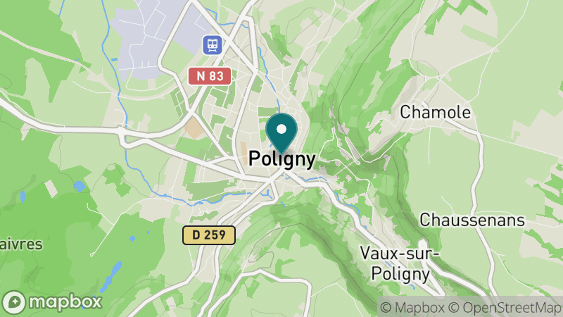 Carte - Poligny