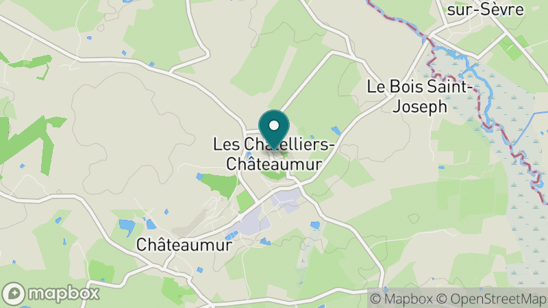 Carte - Les Chatelliers Chateaumur