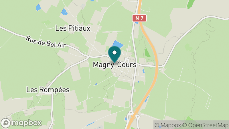 Carte - Magny Cours