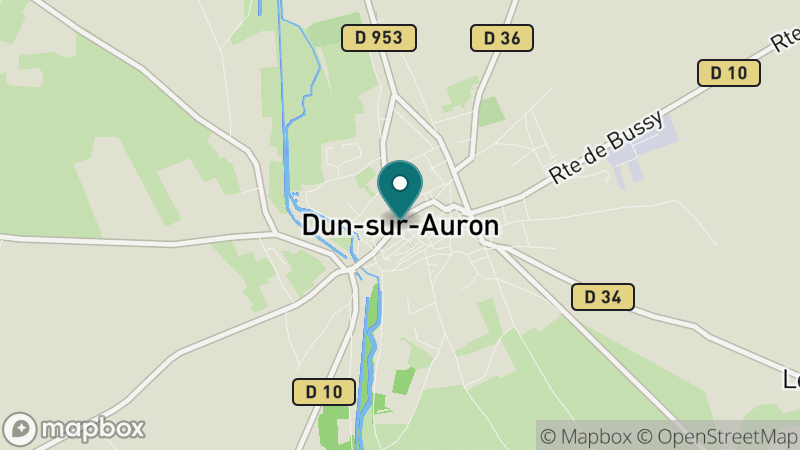 Carte - Dun-sur-Auron