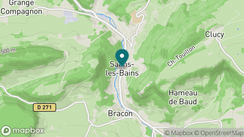 Carte - Salins Les Bains