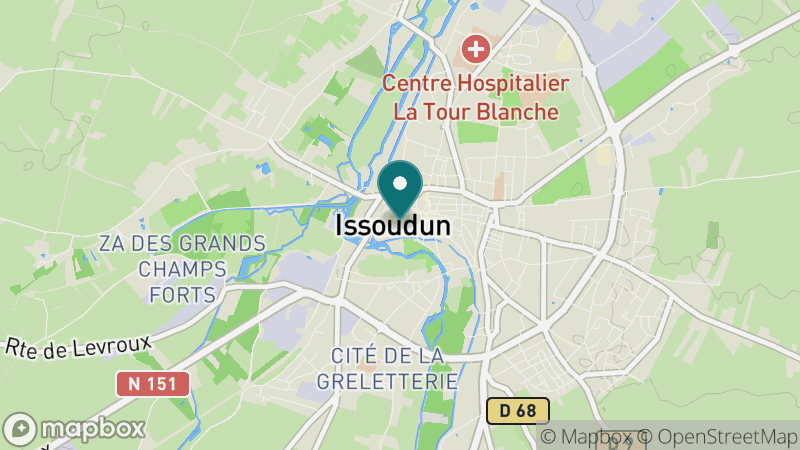 Carte - Issoudun