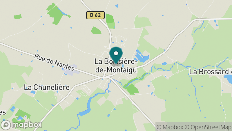 Carte - La Boissiere De Montaigu