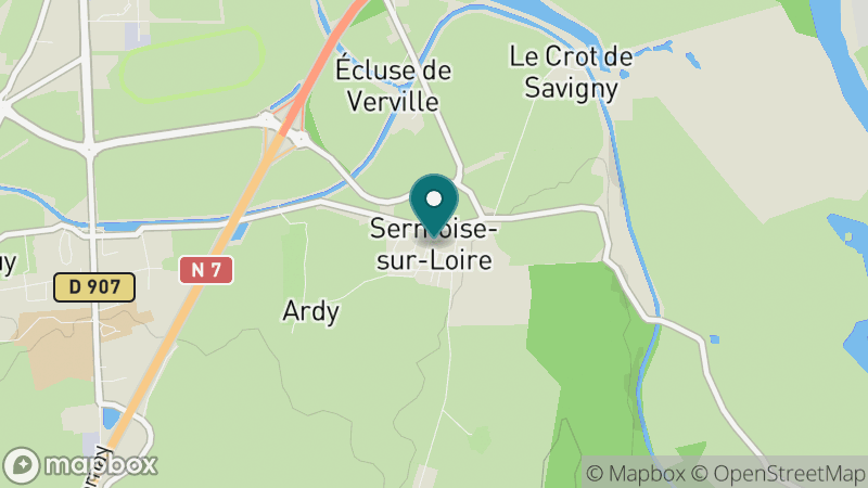 Carte - Sermoise Sur Loire