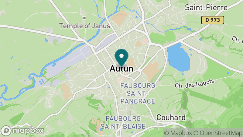 Carte - Autun
