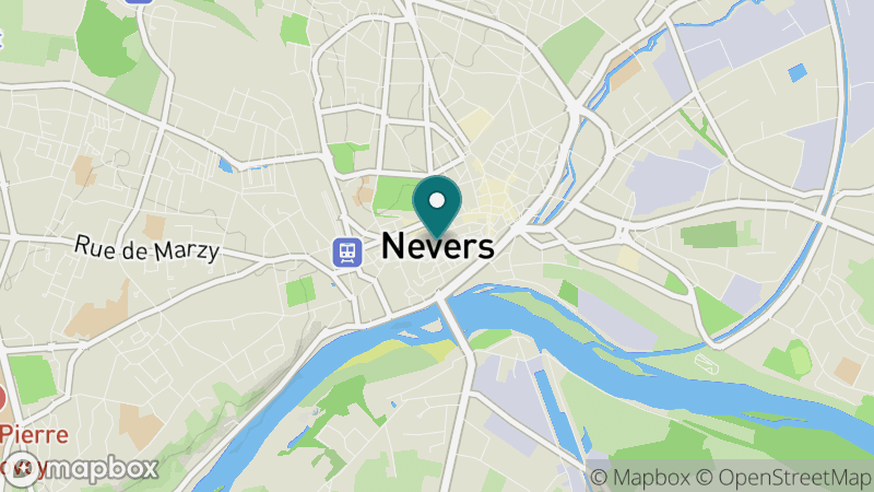 Carte - Nevers