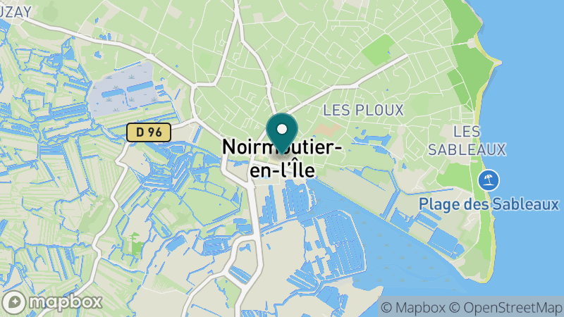 Carte - Noirmoutier En L'ile