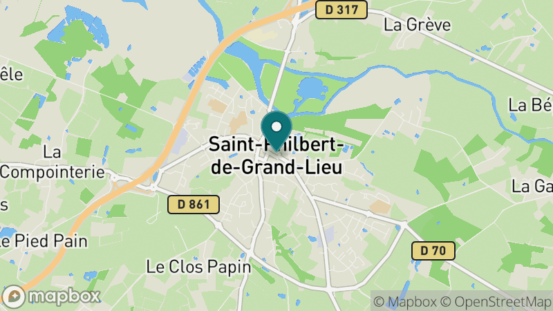 Carte - Saint Philbert De Grand Lieu
