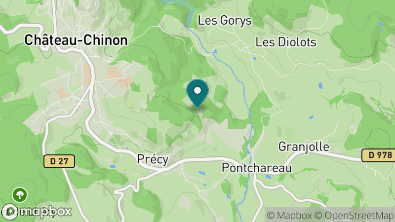 Carte - Chateau Chinon Campagne