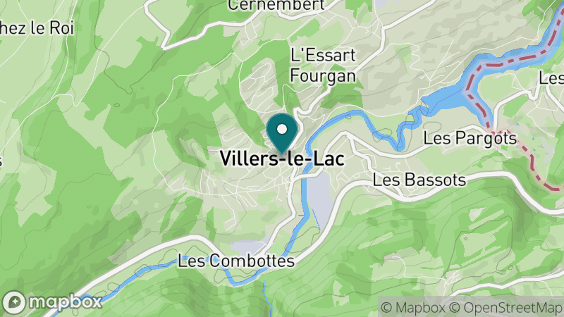 Carte - Villers Le Lac