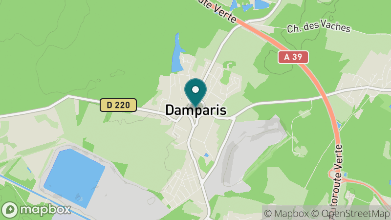 Carte - Damparis