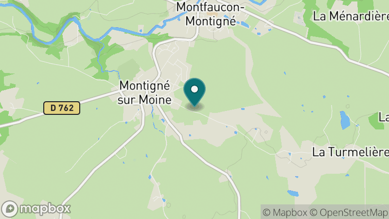 Carte - Montfaucon-Montigné