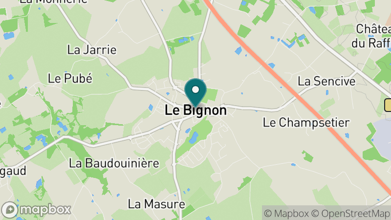 Carte - Le Bignon