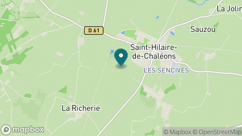 Carte - Saint-Hilaire-de-Chaléons