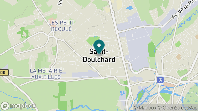 Carte - Saint Doulchard