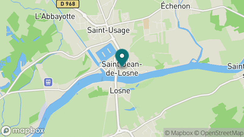 Carte - Saint Jean De Losne