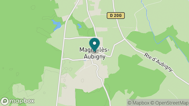 Carte - Magny Les Aubigny