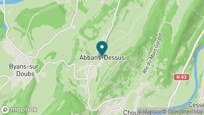 Carte - Abbans Dessus