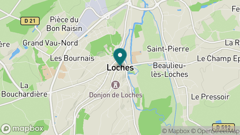 Carte - Loches