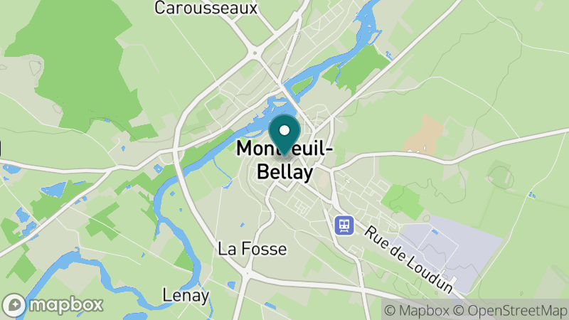 Carte - Montreuil Bellay