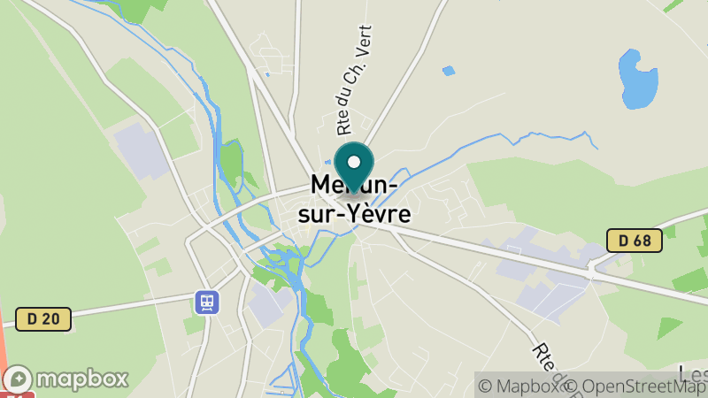 Carte - Mehun Sur Yevre